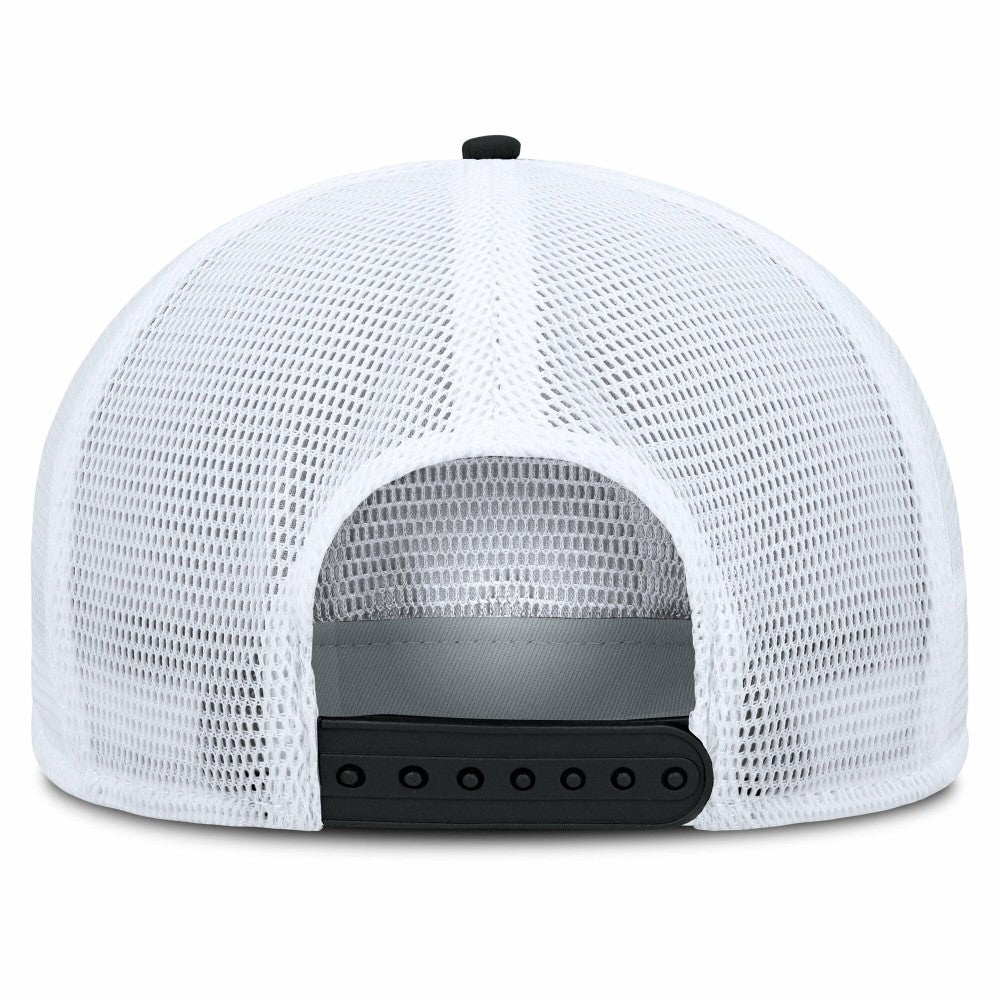 Miami Marlins Fanatics Clubhouse Change Up Snapback Hat - Black/White - Fanatics on Sale