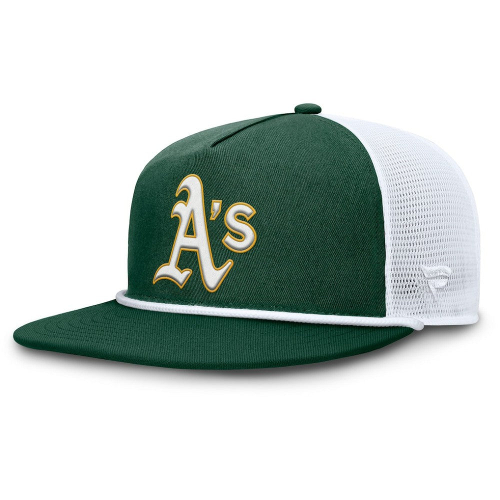Athletics Fanatics Clubhouse Change Up Snapback Hat - Green/White - Fanatics Online