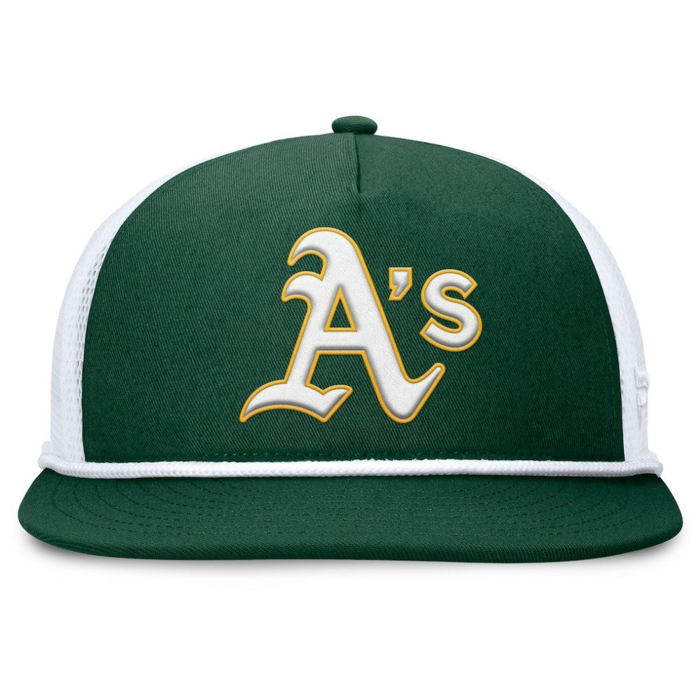 Athletics Fanatics Clubhouse Change Up Snapback Hat - Green/White - Fanatics Online