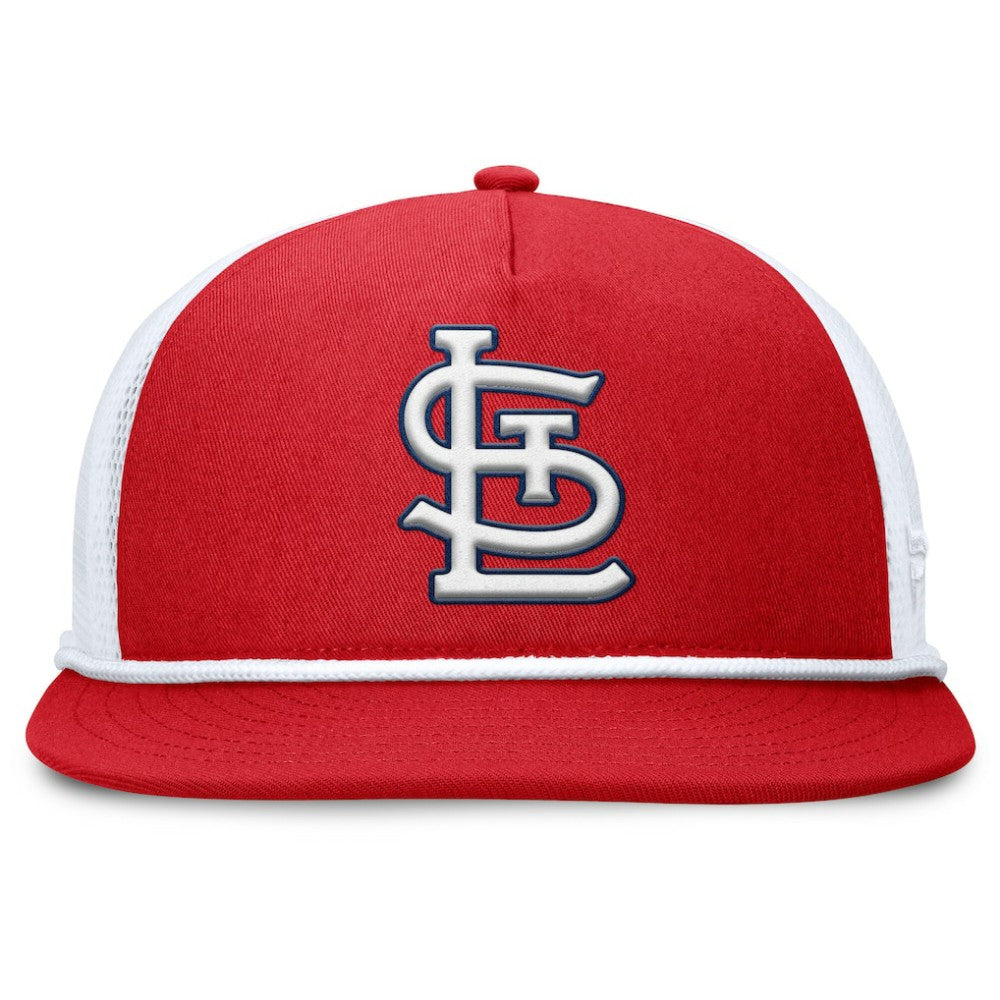 St. Louis Cardinals Fanatics Clubhouse Change Up Snapback Hat - Red/White - Fanatics Lifestyle