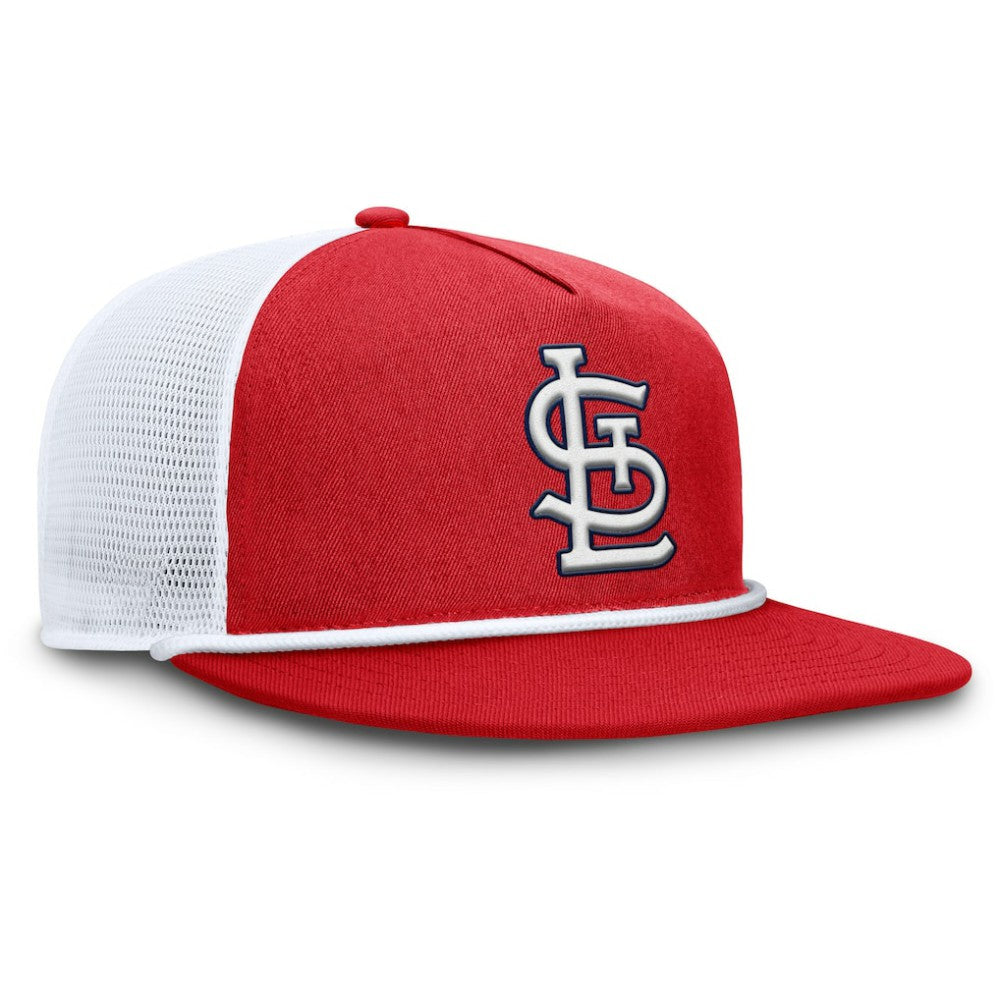 St. Louis Cardinals Fanatics Clubhouse Change Up Snapback Hat - Red/White - Fanatics Lifestyle