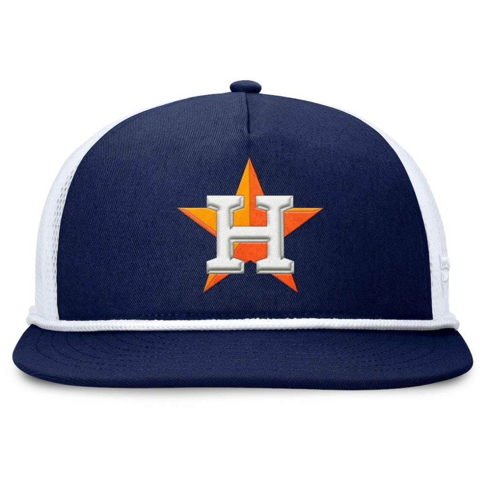 Houston Astros Fanatics Clubhouse Change Up Snapback Hat - Navy/White - Fanatics Discount