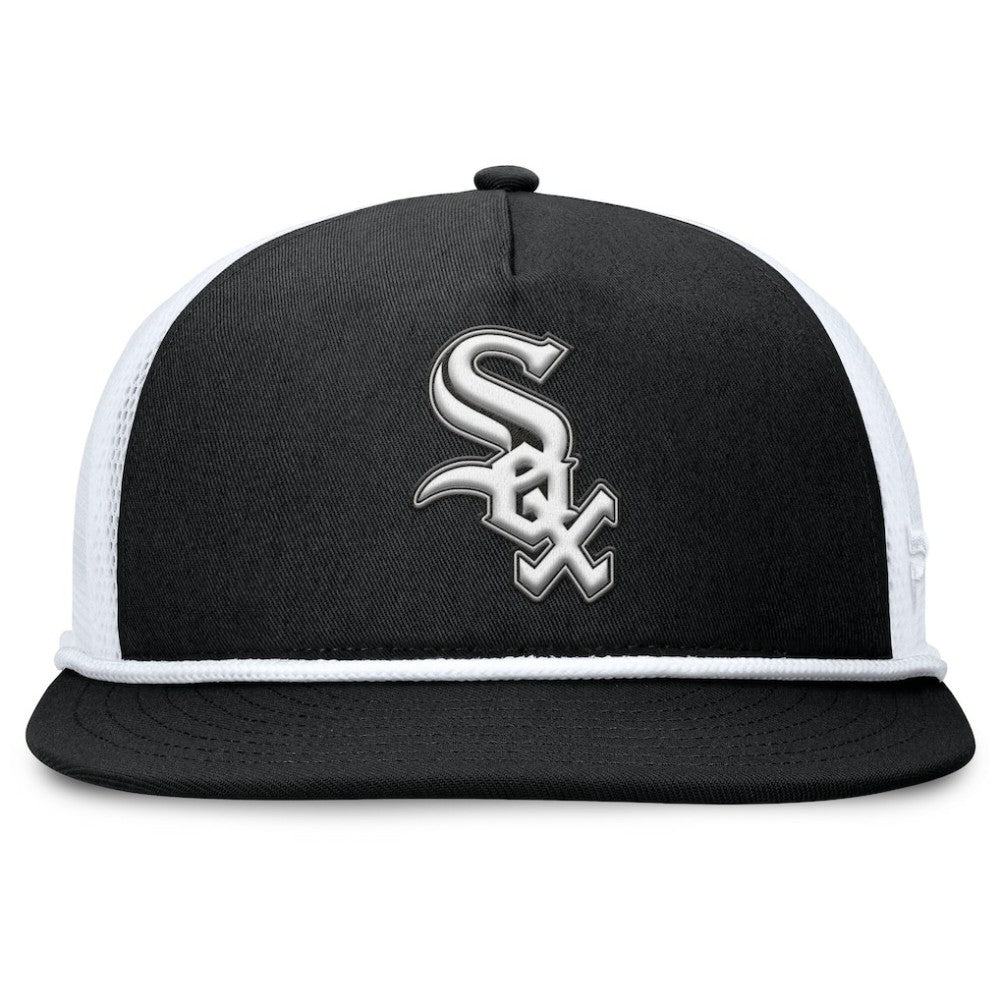 Chicago White Sox Fanatics Clubhouse Change Up Snapback Hat - Black/White - Fanatics Sale