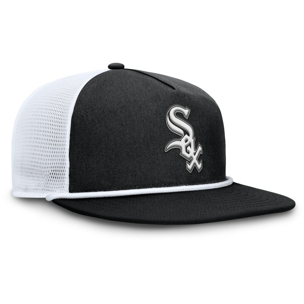 Chicago White Sox Fanatics Clubhouse Change Up Snapback Hat - Black/White - Fanatics Sale