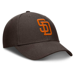 San Diego Padres Fanatics Cooperstown Collection Core Adjustable Hat - Brown - Fanatics Online