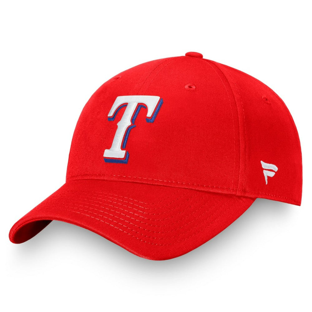 Texas Rangers Fanatics Core Adjustable Hat - Red - Fanatics Online