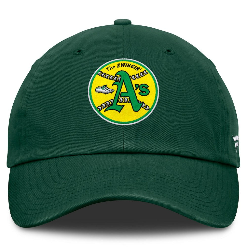 Athletics Fanatics Women's Core Cooperstown Collection Adjustable Hat - Green - Fanatics Discount