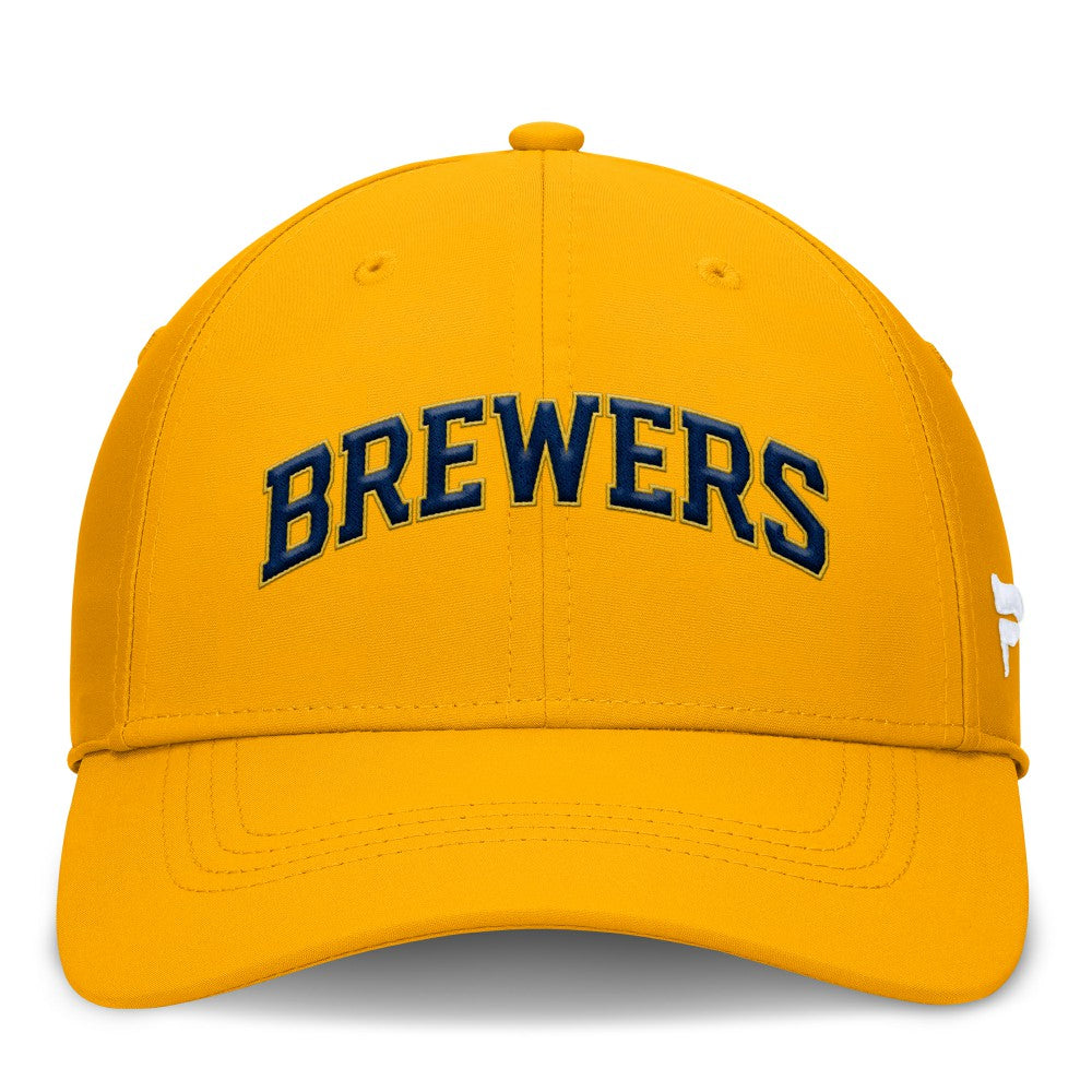 Milwaukee Brewers Fanatics Core Flex Hat - Gold - Fanatics on Sale