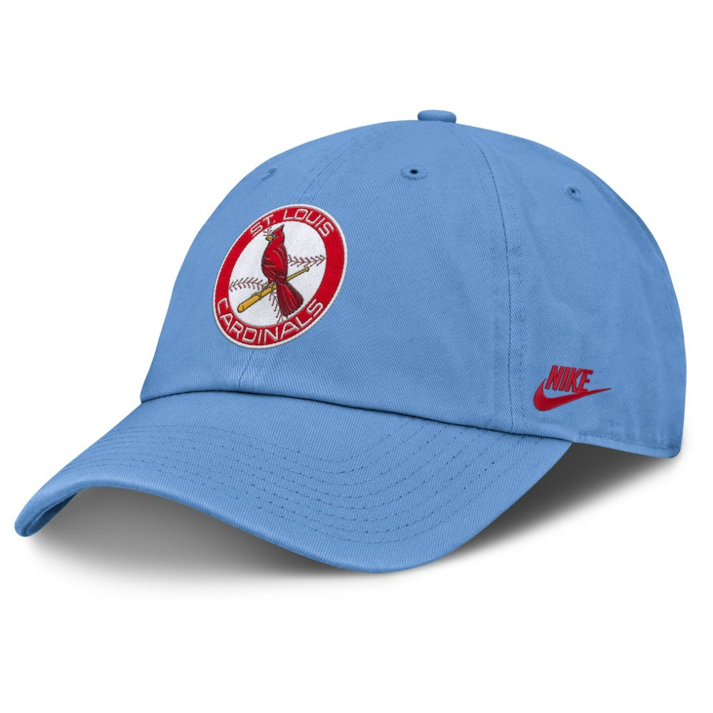 St. Louis Cardinals Nike Club Adjustable Hat - Light Blue - Nike Sale