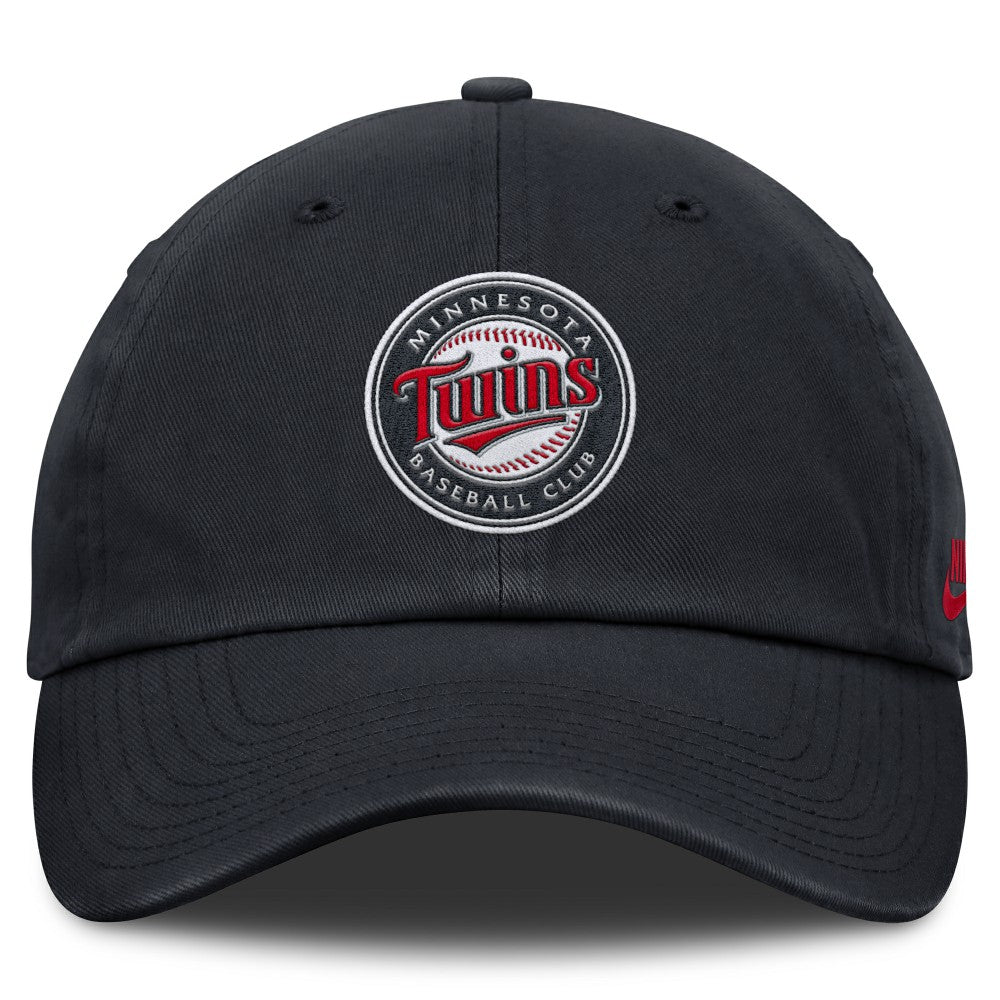 Minnesota Twins Nike Club Adjustable Hat - Navy - Nike Discount
