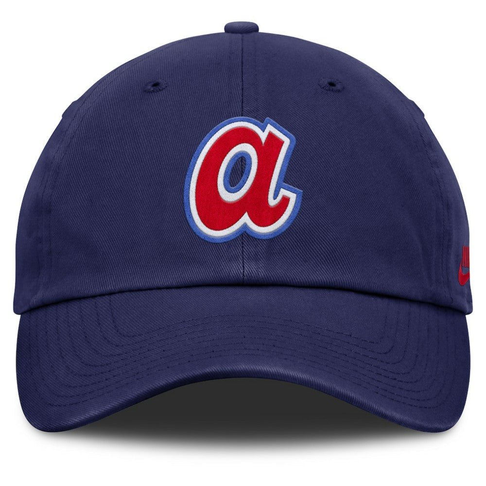Atlanta Braves Nike Club Adjustable Hat - Royal - Nike Online