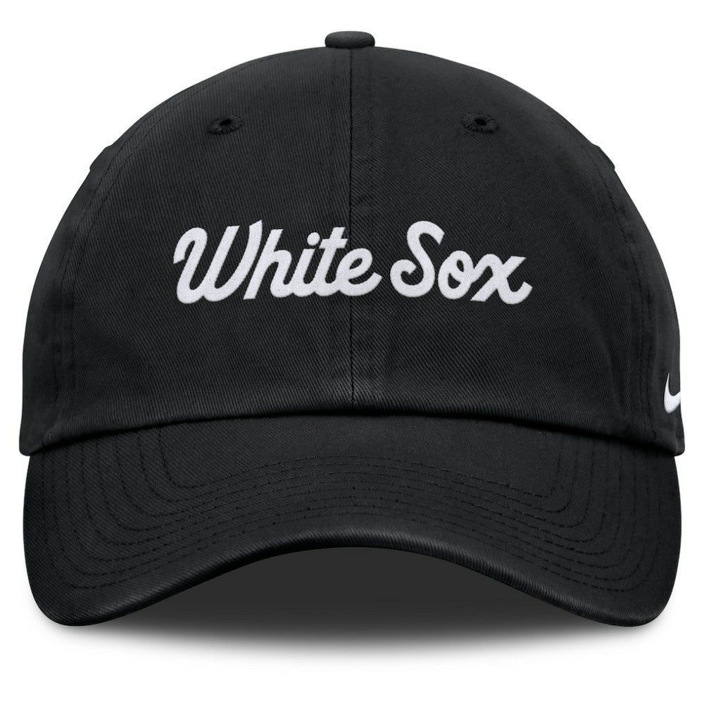 Chicago White Sox Nike Club Adjustable Hat - Black - Nike on Sale