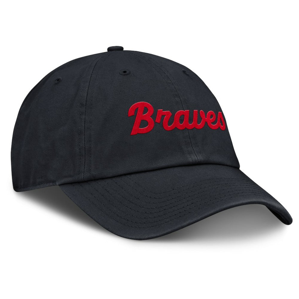Atlanta Braves Nike Club Adjustable Hat - Navy - Nike Sale