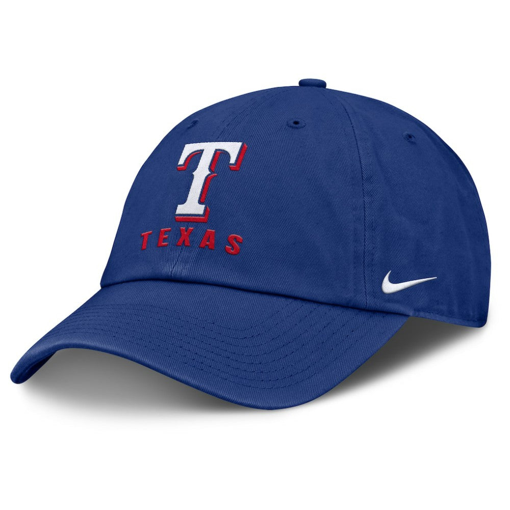 Texas Rangers Nike Club Adjustable Hat - Royal - Nike Discount