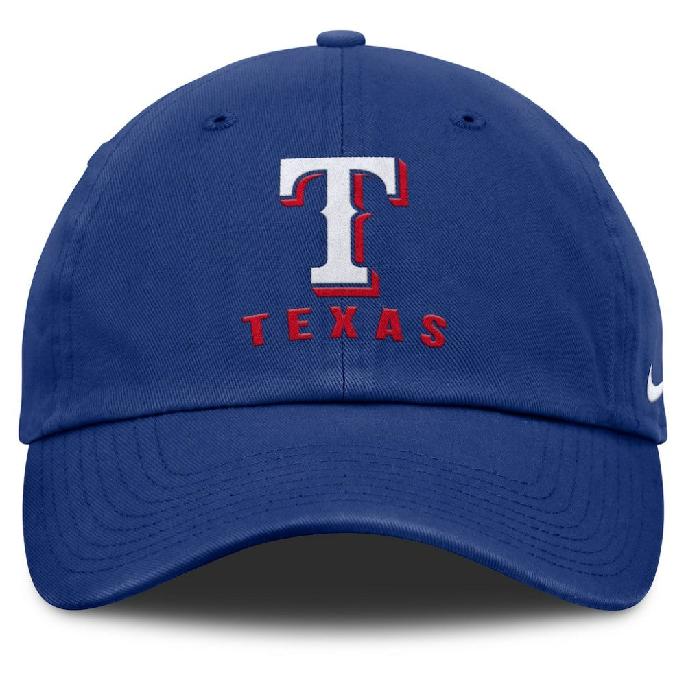 Texas Rangers Nike Club Adjustable Hat - Royal - Nike Discount