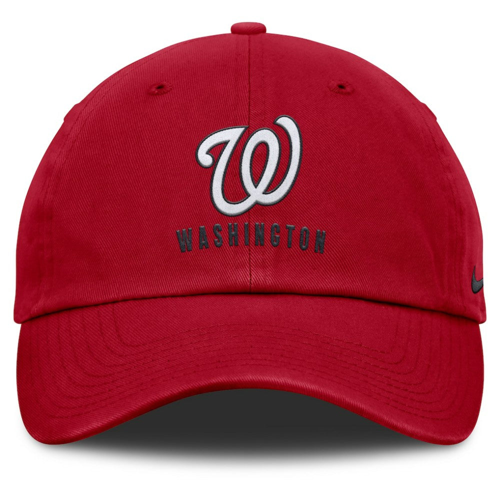 Washington Nationals Nike Club Adjustable Hat - Red - Nike Discount