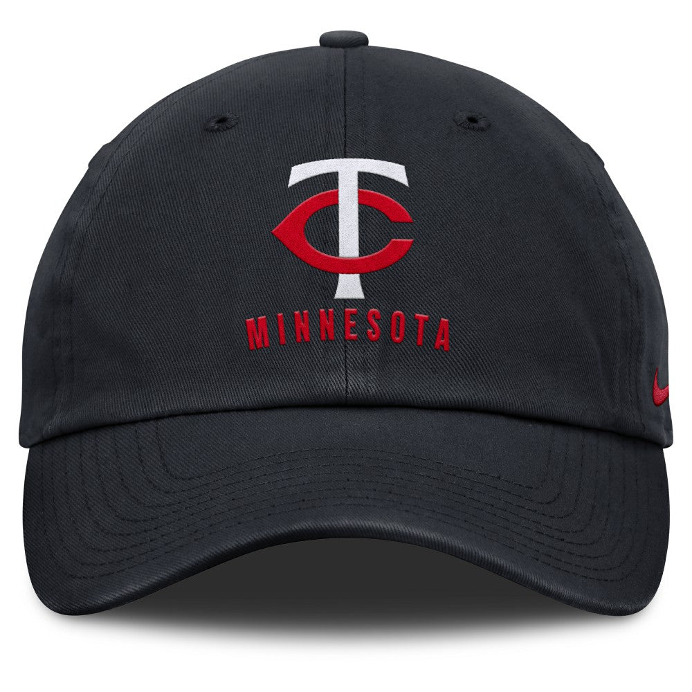 Minnesota Twins Nike Club Adjustable Hat - Navy - Nike Sale