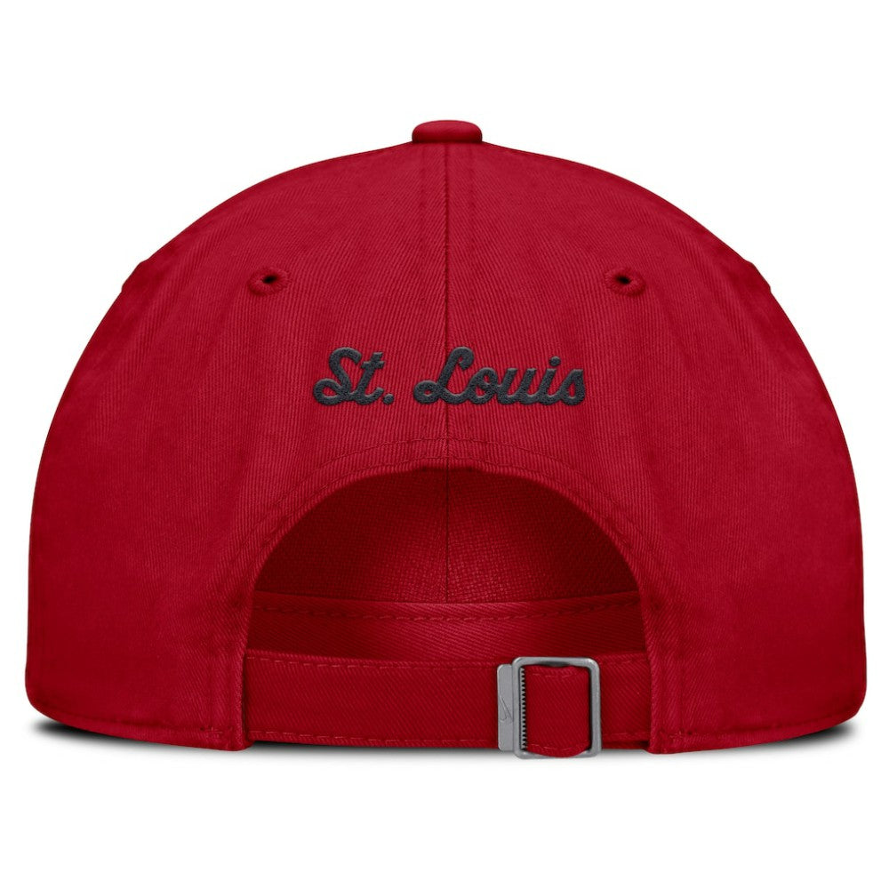 St. Louis Cardinals Nike Club Adjustable Hat - Red - Nike Discount
