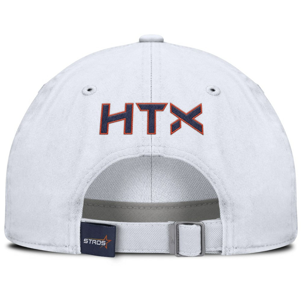 Houston Astros Nike Unisex 2025 City Connect Club Adjustable Hat - White - Nike Discount