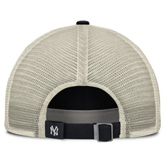 New York Yankees Nike Cooperstown Collection Club Trucker Adjustable Hat - Navy/Natural - Nike Online