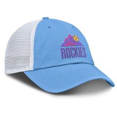 Colorado Rockies Nike Unisex 2025 City Connect Club Adjustable Trucker Hat - Light Blue/White - Nike Online