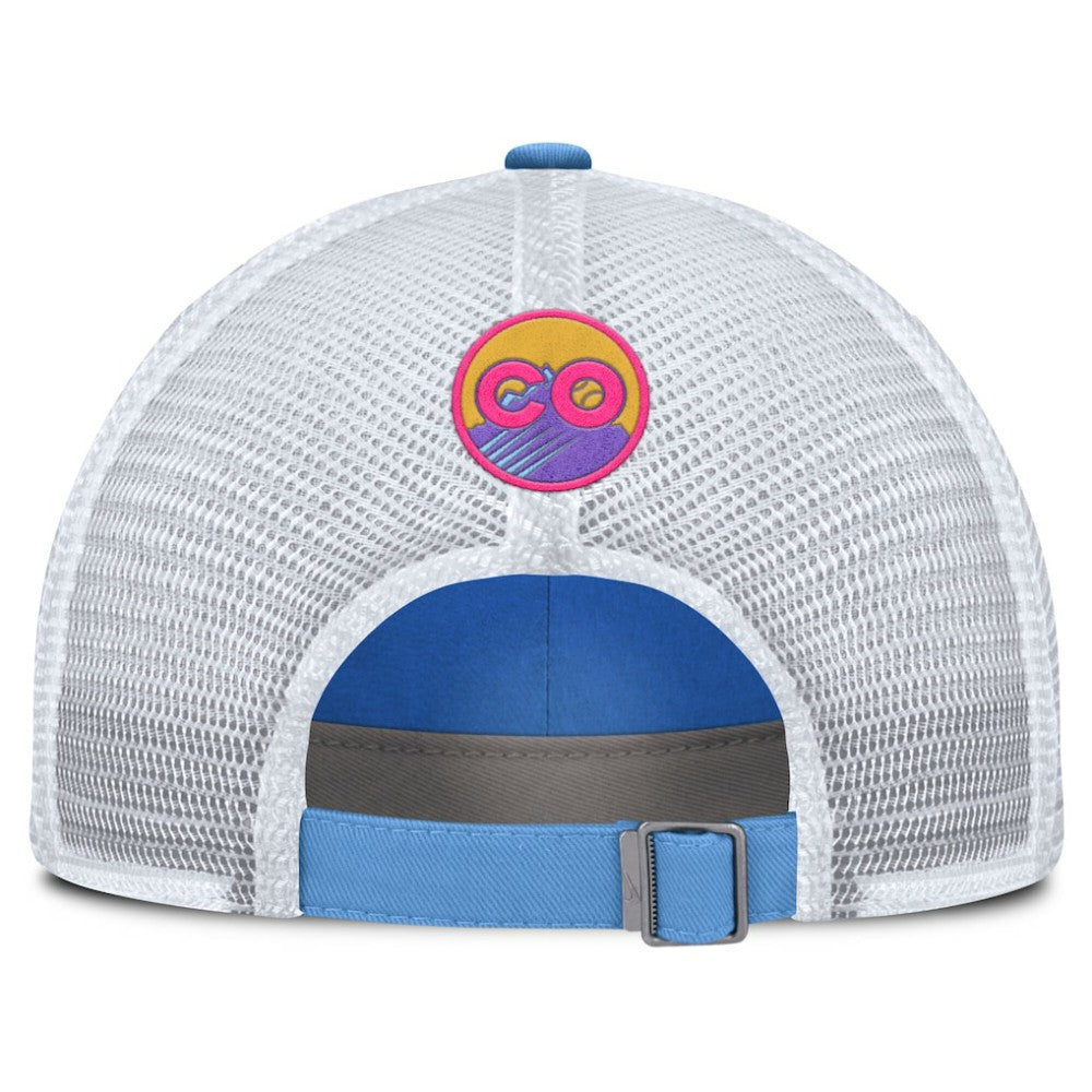 Colorado Rockies Nike Unisex 2025 City Connect Club Adjustable Trucker Hat - Light Blue/White - Nike Online