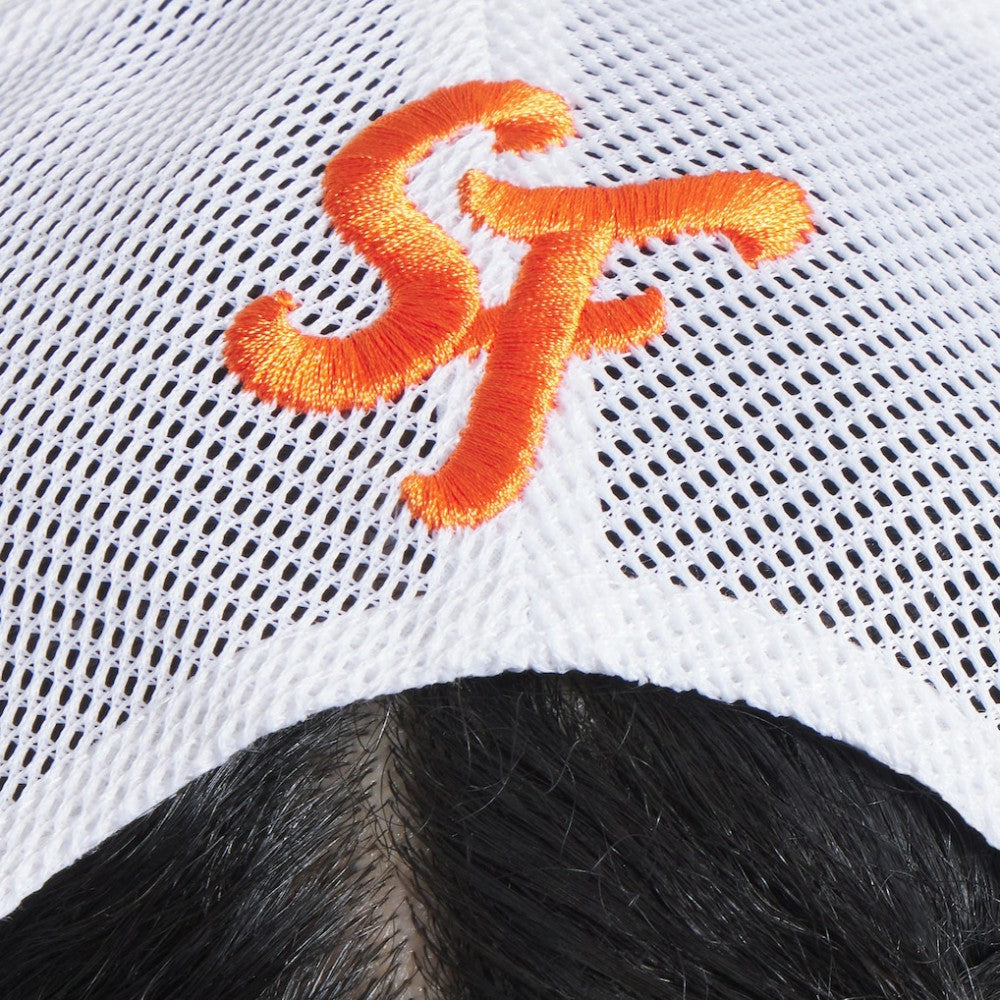 San Francisco Giants Nike Unisex 2025 City Connect Club Adjustable Trucker Hat -  Black/White - Nike Discount