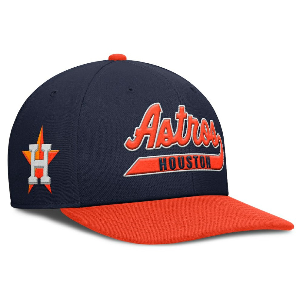 Houston Astros Nike Pro Performance Snapback Hat - Navy/Orange - Nike Discount
