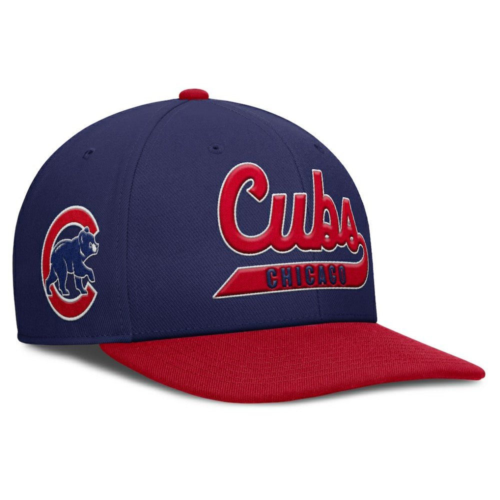 Chicago Cubs Nike Pro Performance Snapback Hat - Royal/Red - Nike Sale