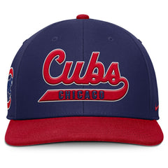 Chicago Cubs Nike Pro Performance Snapback Hat - Royal/Red - Nike Sale