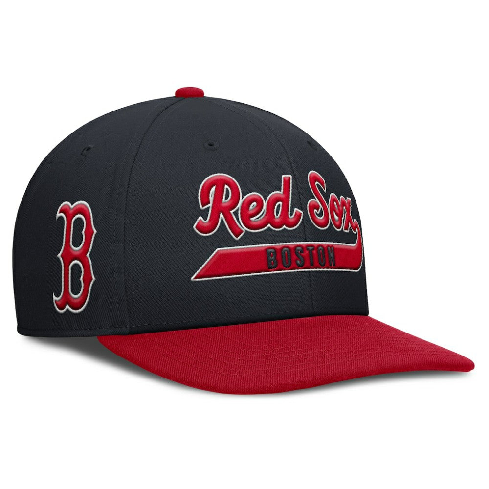 Boston Red Sox Nike Pro Performance Snapback Hat - Navy/Red - Nike on Sale