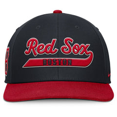 Boston Red Sox Nike Pro Performance Snapback Hat - Navy/Red - Nike on Sale