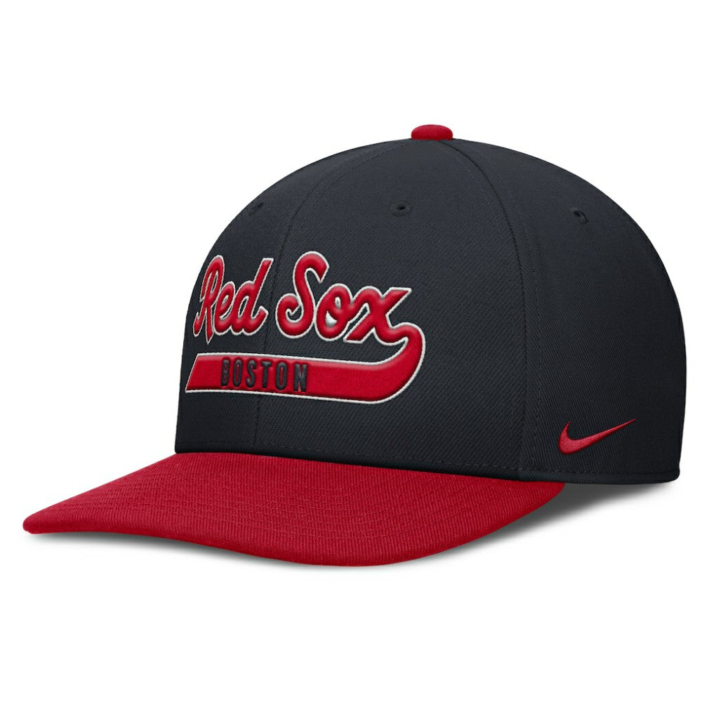 Boston Red Sox Nike Pro Performance Snapback Hat - Navy/Red - Nike on Sale