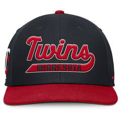 Minnesota Twins Nike Pro Performance Snapback Hat - Navy/Red - Nike Lifestyle