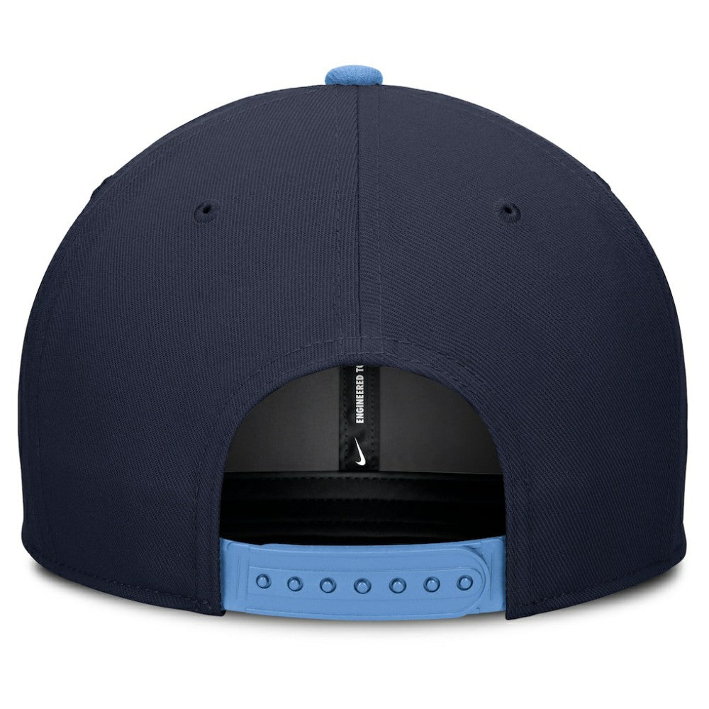 Tampa Bay Rays Nike Pro Performance Snapback Hat - Navy/Light Blue - Nike Lifestyle