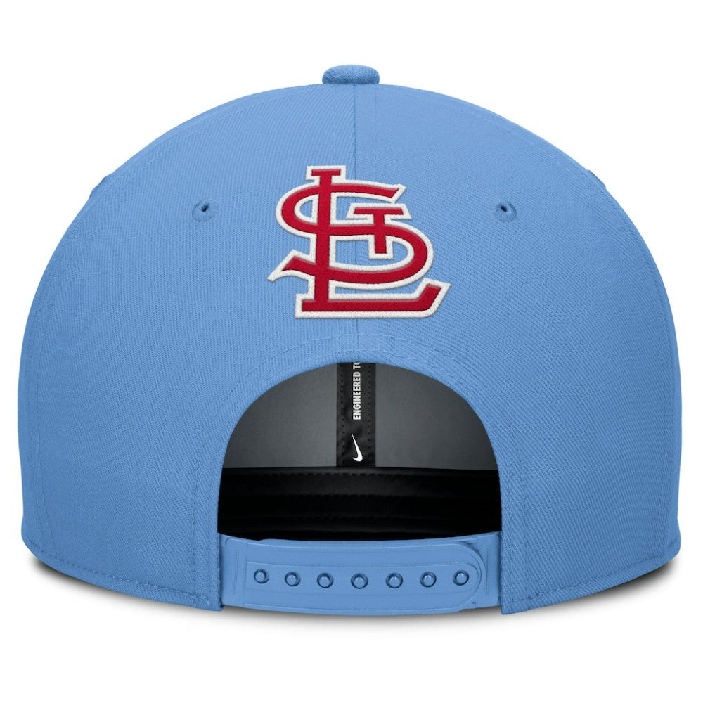 St. Louis Cardinals Nike Pro Performance Snapback Hat - Gray/Light Blue - Nike Sale