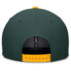 Athletics Nike Pro Performance Snapback Hat - Green/Gold - Nike Sale