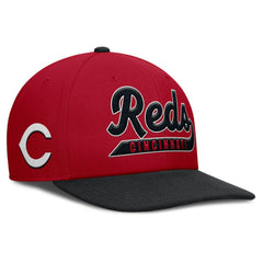 Cincinnati Reds Nike Pro Performance Snapback Hat - Red/Black - Nike Online
