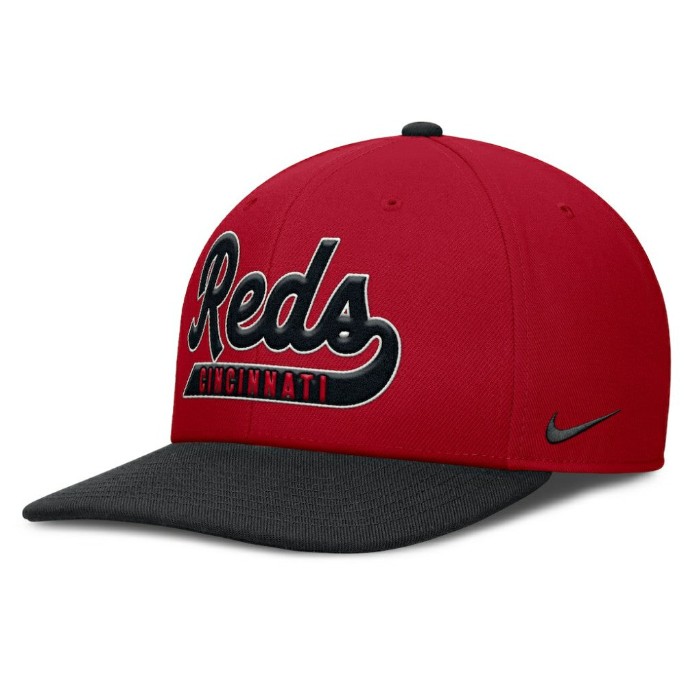 Cincinnati Reds Nike Pro Performance Snapback Hat - Red/Black - Nike Online