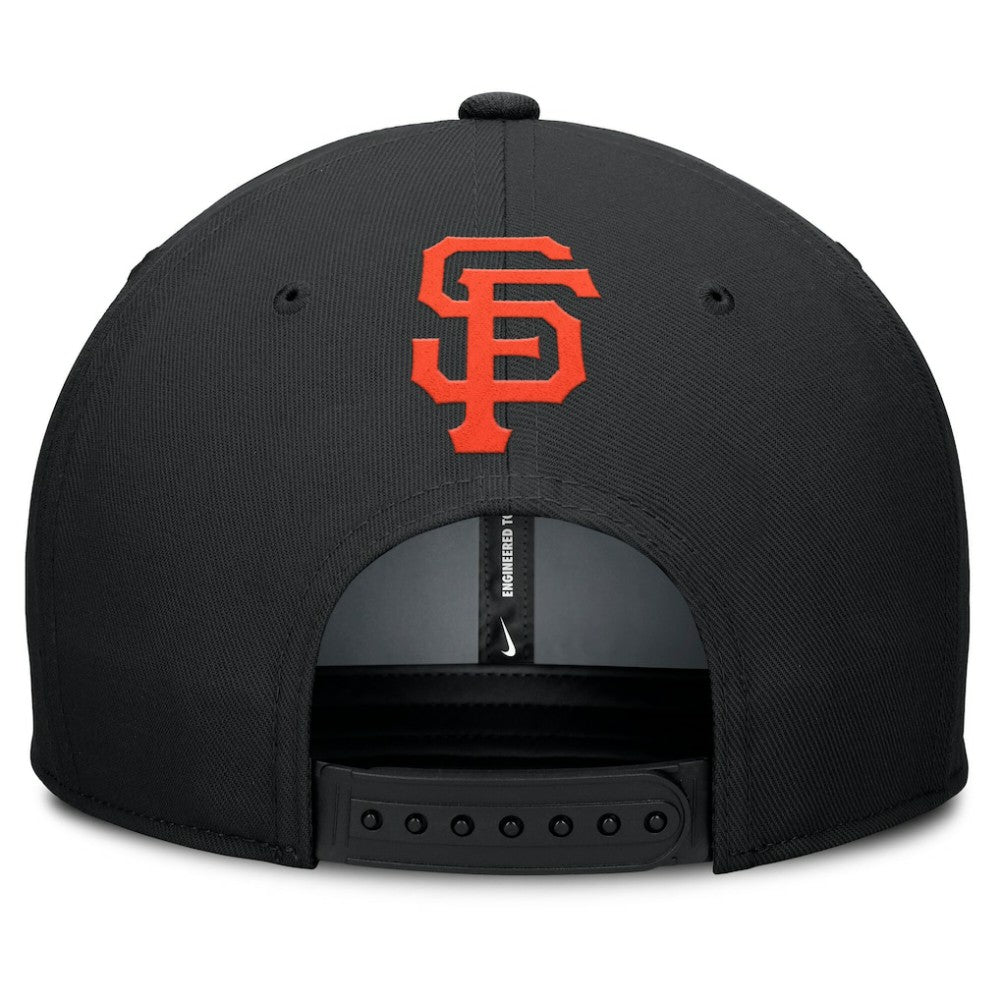 San Francisco Giants Nike Pro Performance Snapback Hat - Gray/Black - Nike Sale