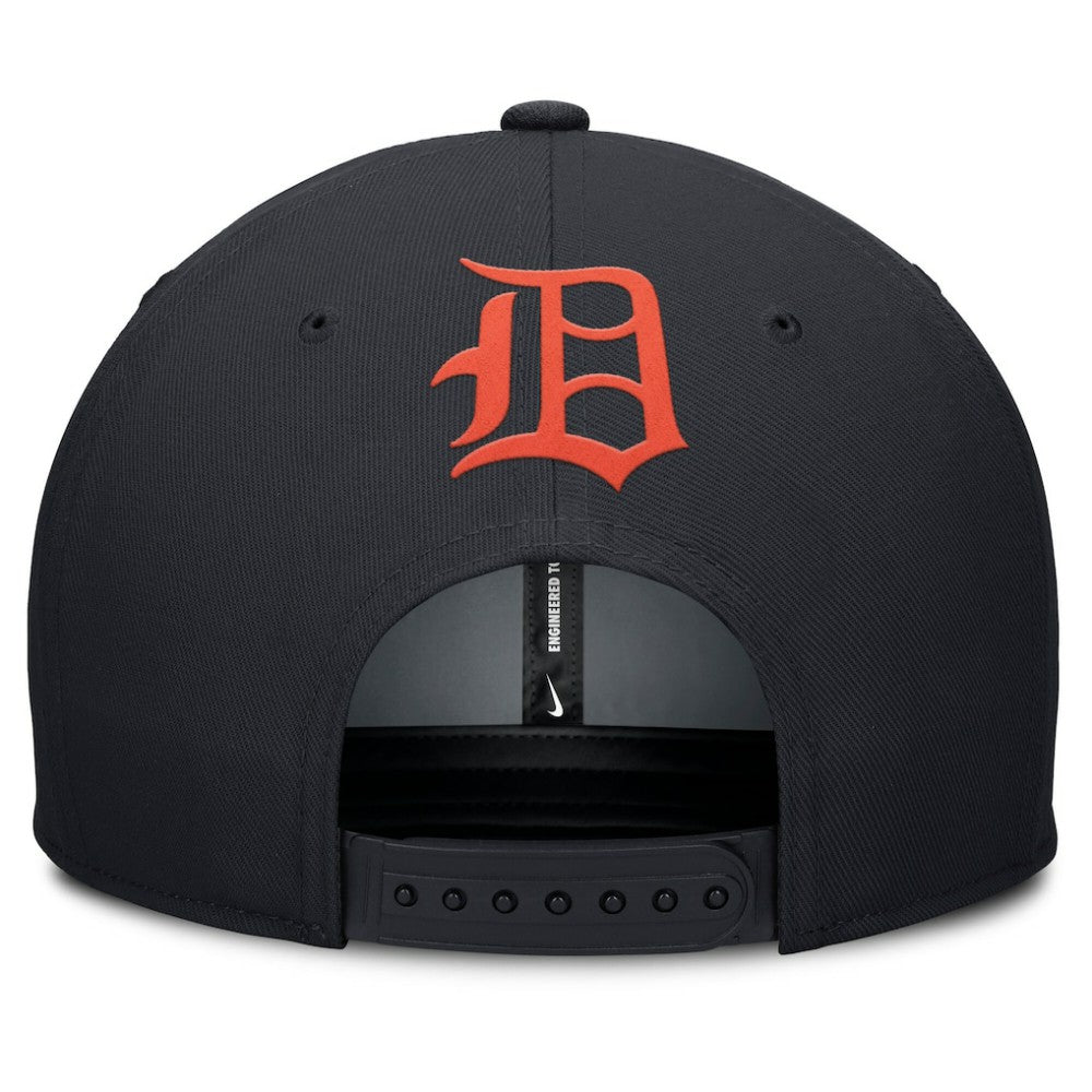 Detroit Tigers Nike Pro Performance Snapback Hat - Gray/Navy - Nike Lifestyle