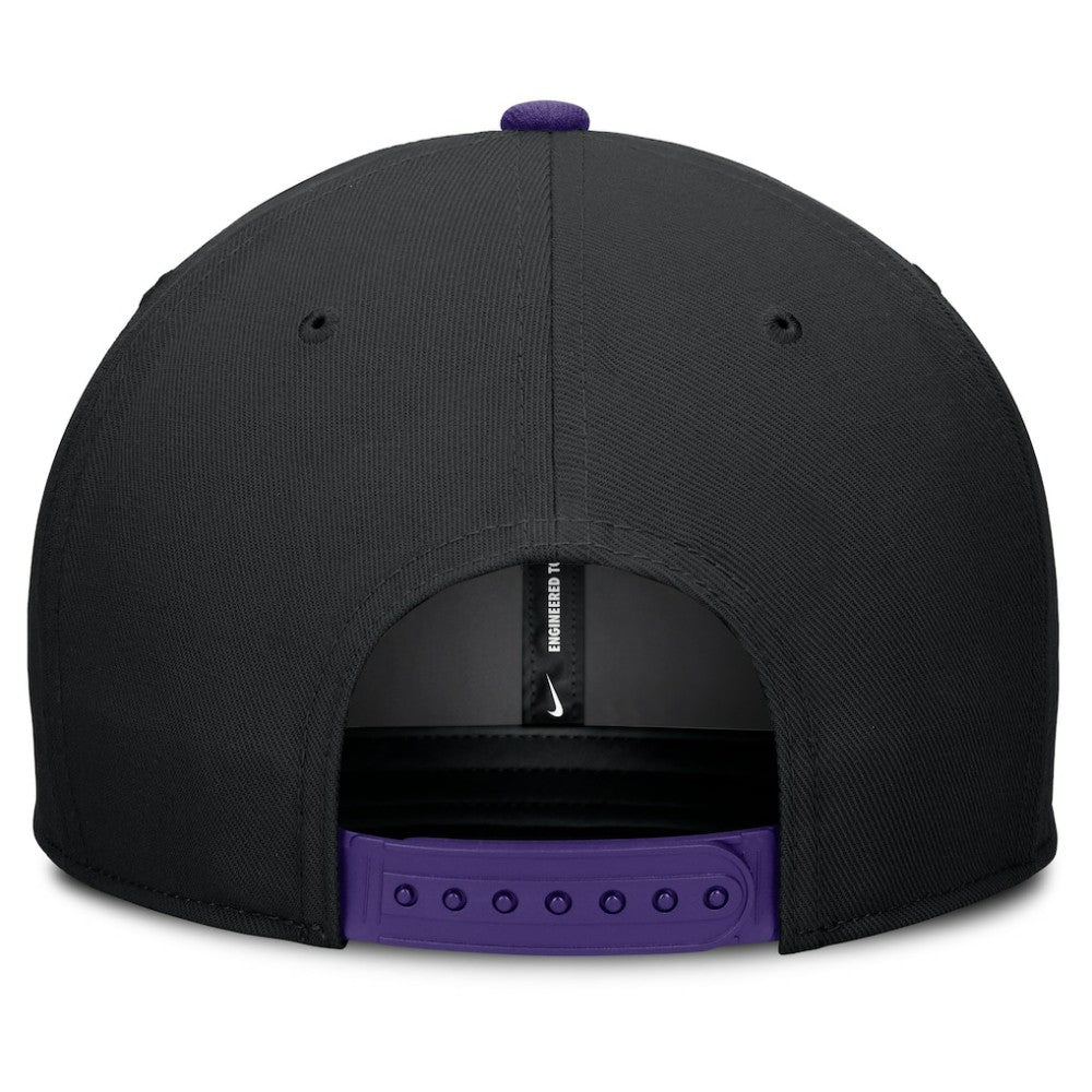 Colorado Rockies Nike Pro Performance Snapback Hat - Black/Purple - Nike on Sale