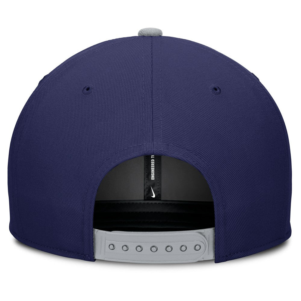 Los Angeles Dodgers Nike Pro Performance Snapback Hat - Navy/Gray - Nike Online