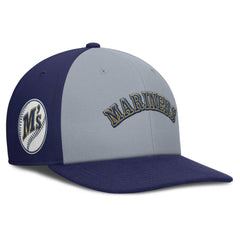 Seattle Mariners Nike Pro Performance Snapback Hat - Gray/Navy - Nike Online