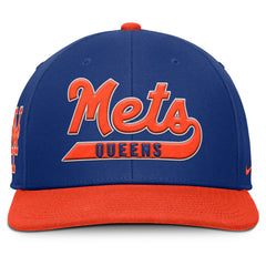 New York Mets Nike Pro Performance Snapback Hat - Royal/Orange - Nike on Sale