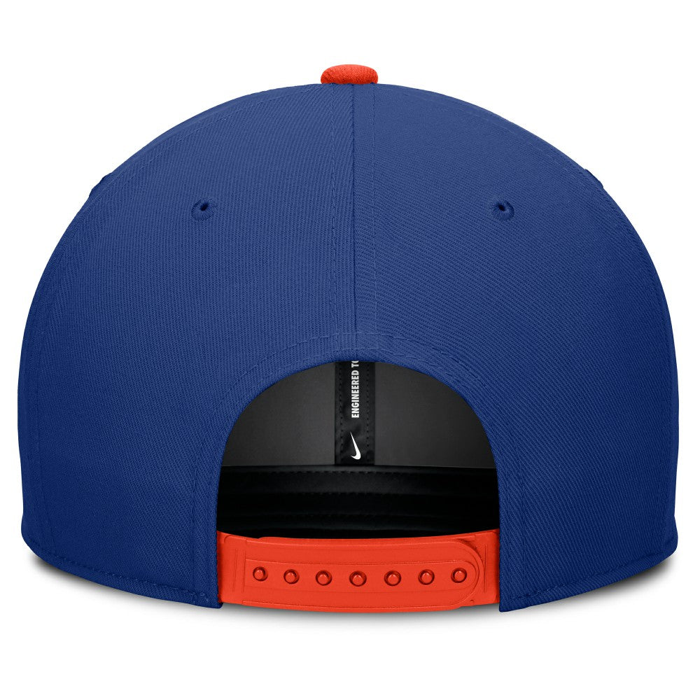 New York Mets Nike Pro Performance Snapback Hat - Royal/Orange - Nike on Sale