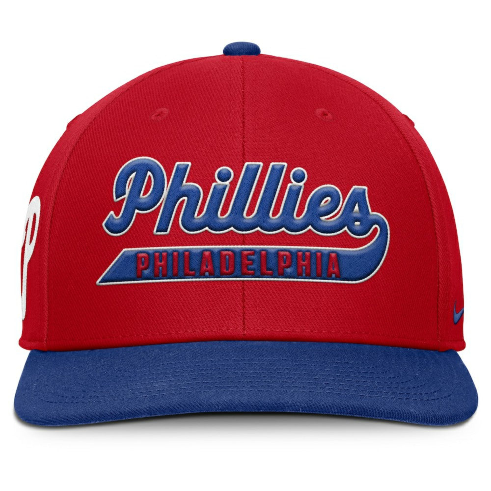 Philadelphia Phillies Nike Pro Performance Snapback Hat - Red/Royal - Nike Lifestyle