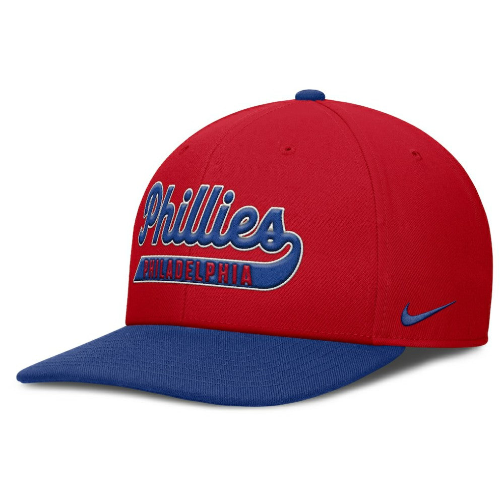 Philadelphia Phillies Nike Pro Performance Snapback Hat - Red/Royal - Nike Lifestyle