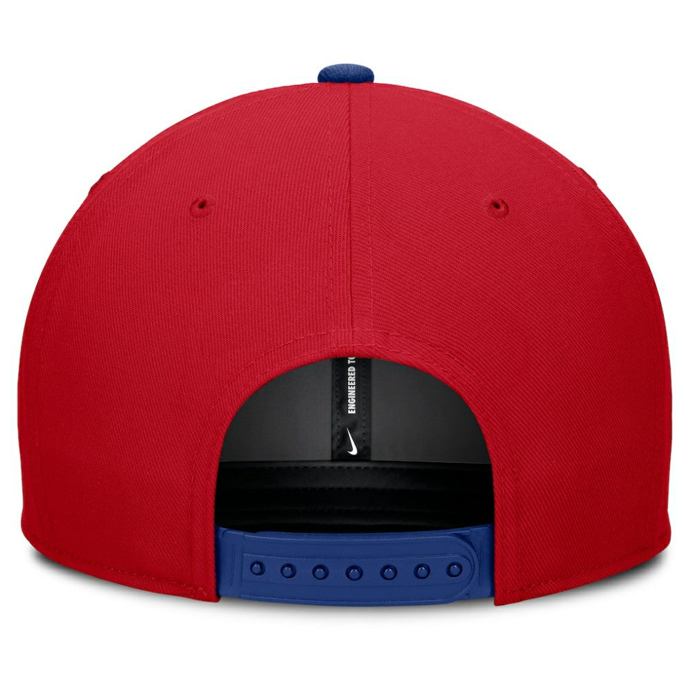 Philadelphia Phillies Nike Pro Performance Snapback Hat - Red/Royal - Nike Lifestyle