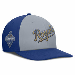 Kansas City Royals Nike Pro Performance Snapback Hat - Gray/Royal - Nike Online